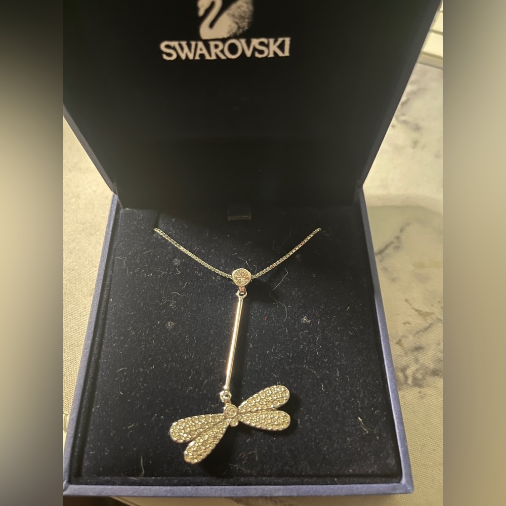 Swarovski Dragonfly necklace